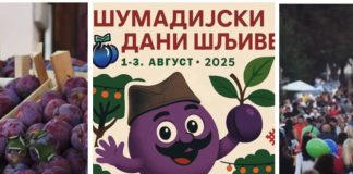 ”Šumadijski dani šljive“ od danas do 3. avgusta u Stragarim kod Kragujevca