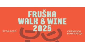 Fruškogorska vinska šetnja „Fruška Walk & Wine 2025“ kreće iz Sremskih Karlovaca 27. septembra