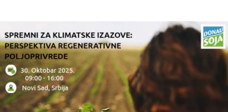 Regionalna konferencija o održivoj i regenerativnoj poljoprivredi 30. oktobra u Novom Sadu