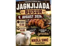 “Jagnjijada” 9. agusta u Busuru kod Petrovaca na Mlavi