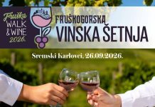 Fruškogorska vinska šetnja 26. septembra u Sremskim Karlovcima
